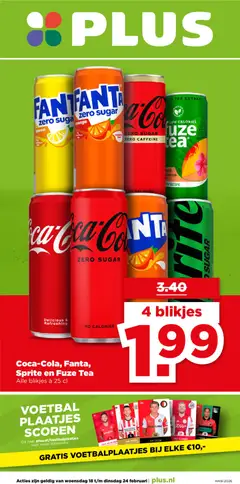 Plus - Folder week 8 - Voorbeeld van een folder van Plus, geldig van 18.02.2026