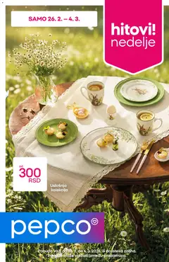 Pepco katalog - pregled Pepco kataloga - važi od 26.02.2026
