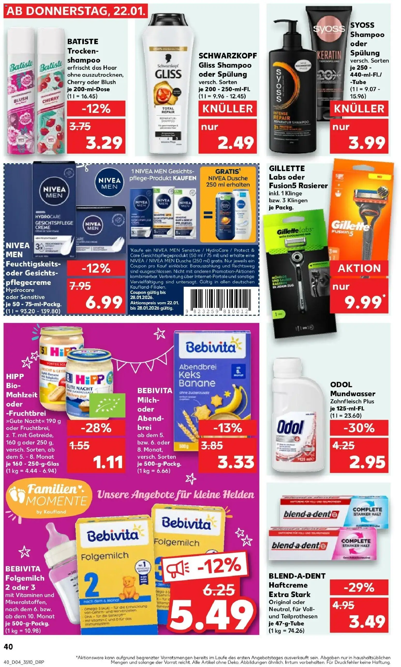 Kaufland prospekt Naumburg (Saale)	 – gültig ab 25.01.2026 | Seite: 40