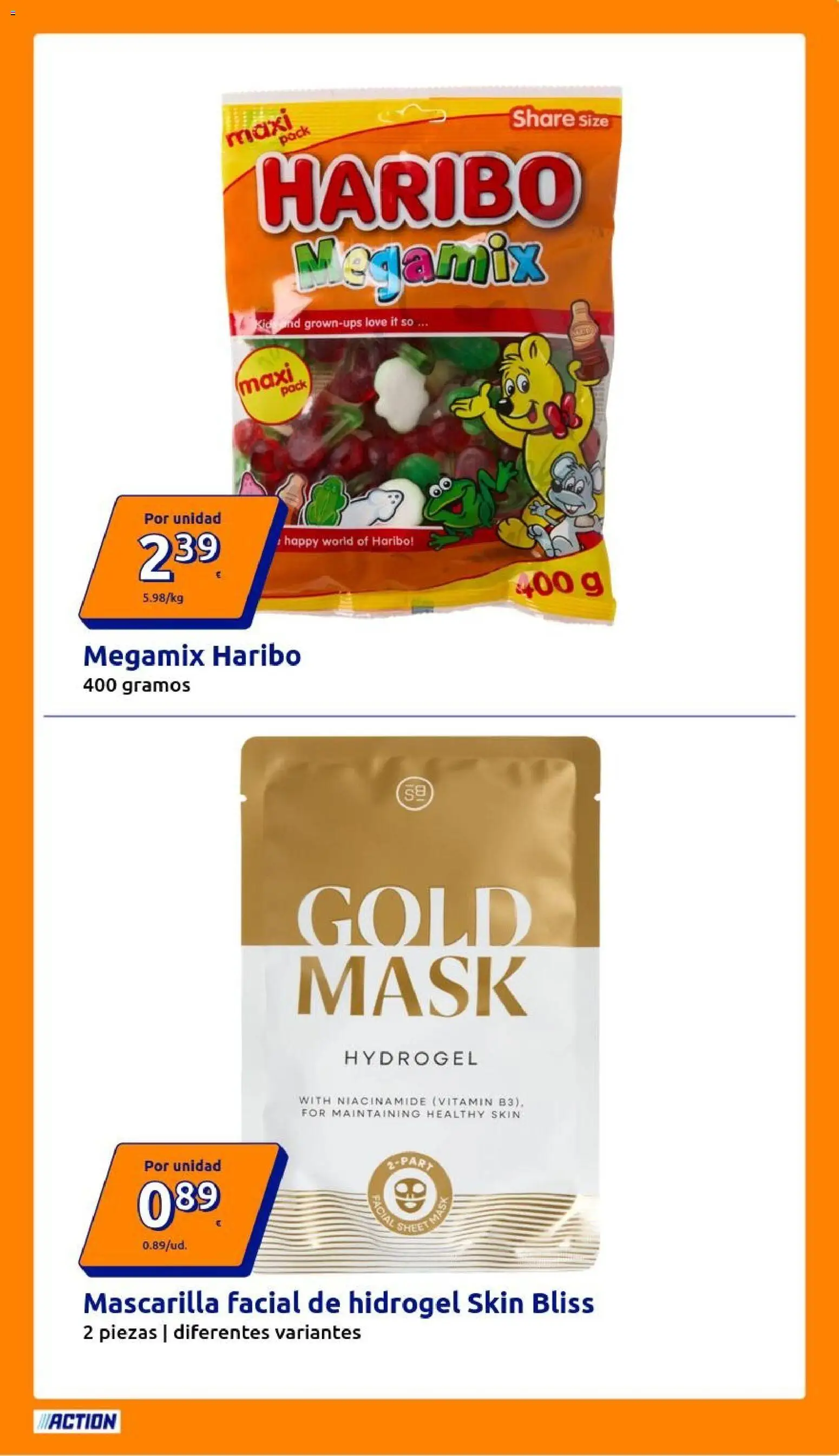 Action folleto │ válido desde el 11.03.2026 | Página: 23 | Productos: Mascarilla facial