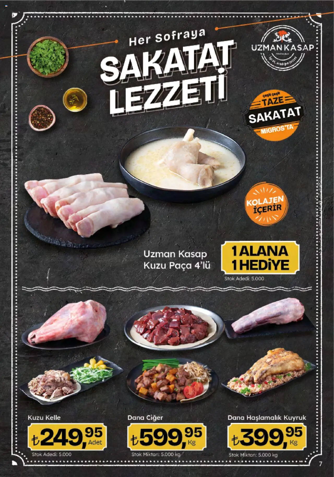 Migros Katalog - 5M Migroskop Dijital - 09.10.2025 tarihinden itibaren geçerlidir | Sayfa: 7 | Ürünler: Ciğer, Sakatat