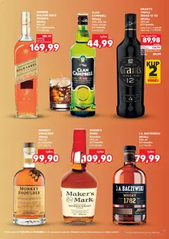 Náhled letáku Kaufland Polsko leták - Barek od 19.03.2026 | Strana: 11 | Produkty: Bourbon, Whisky