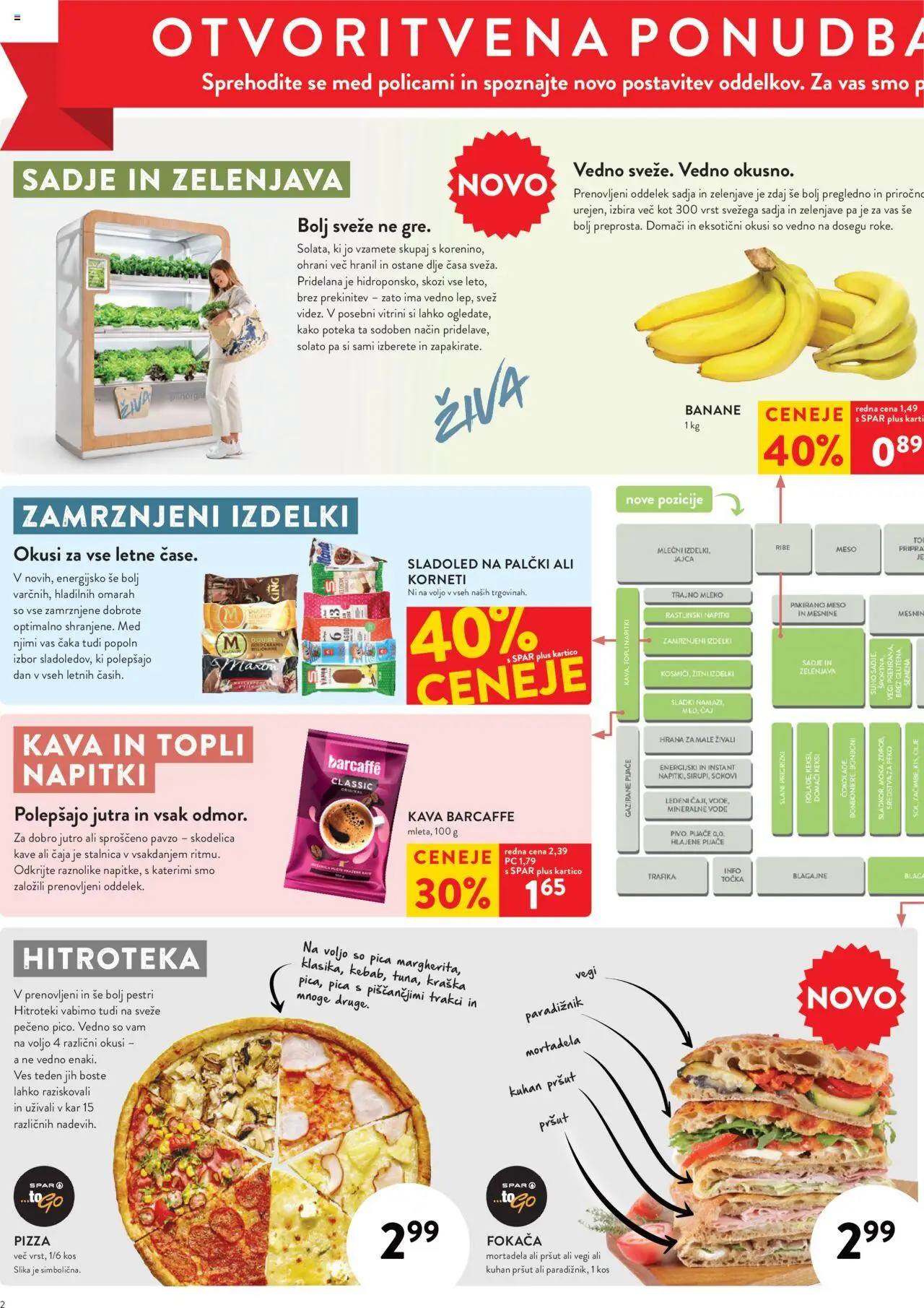 Spar katalog interspar citypark │ velja od 27.08.2025 | Stran: 2 | Izdelki: Skodelica, Napitki, Prigrizki, Zelenjava