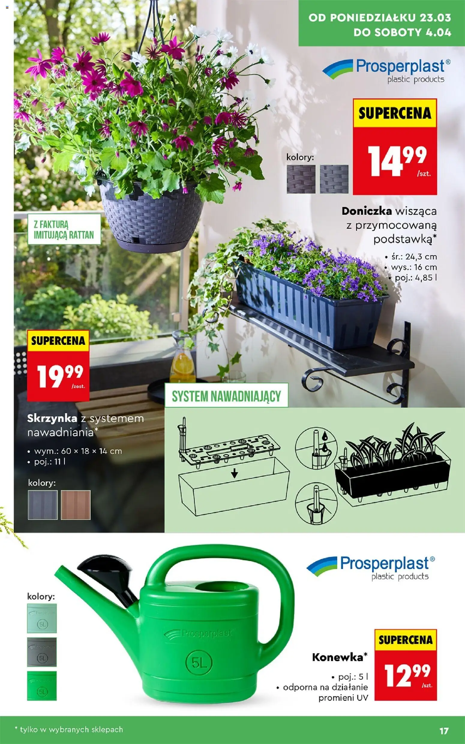 Biedronka Polsko leták - Ogród od 23.03.2026 | Strana: 17