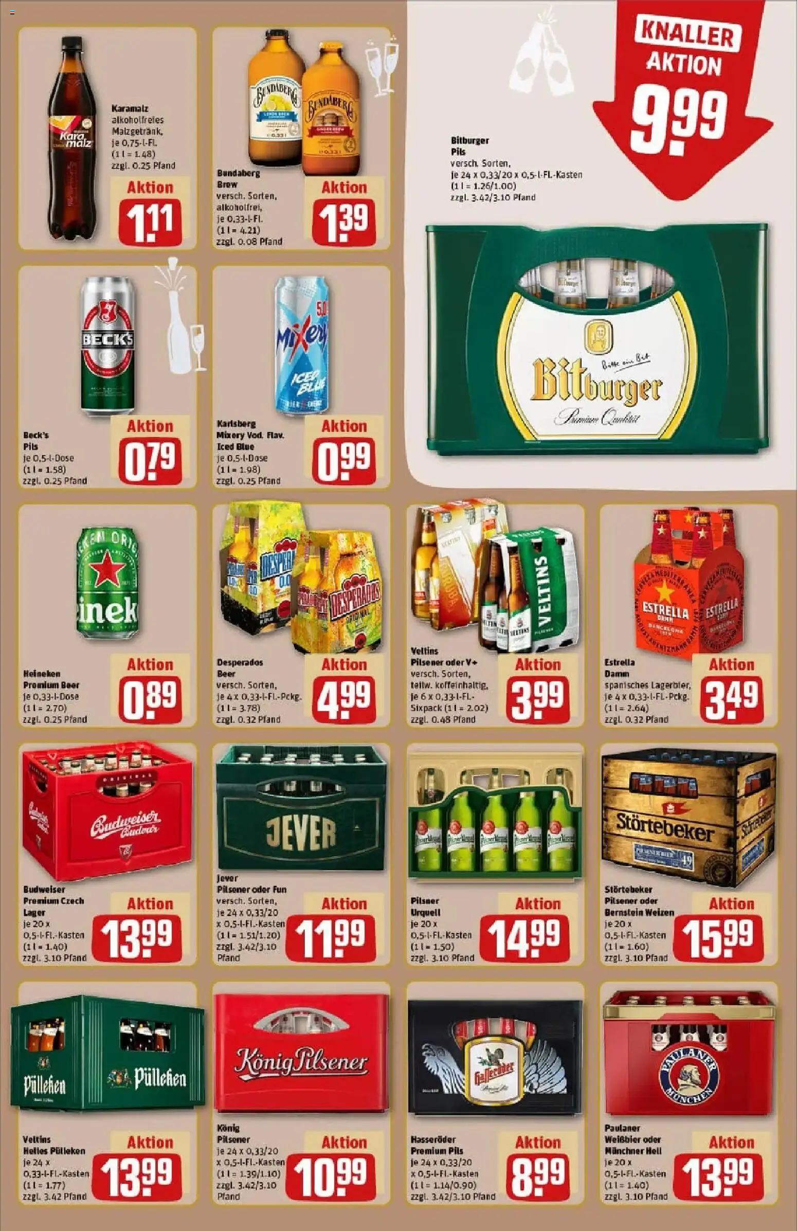 Rewe prospekt Bad Zwischenahn	 – gültig ab 22.12.2025 | Seite: 19 | Produkte: Pils, Desperados, Budweiser, Mixery