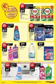 Pré-visualização Intermarché folheto válido de 18.12.2025 | Página: 44 | Produtos: Máquina de lavar, Top, Base, Detergente