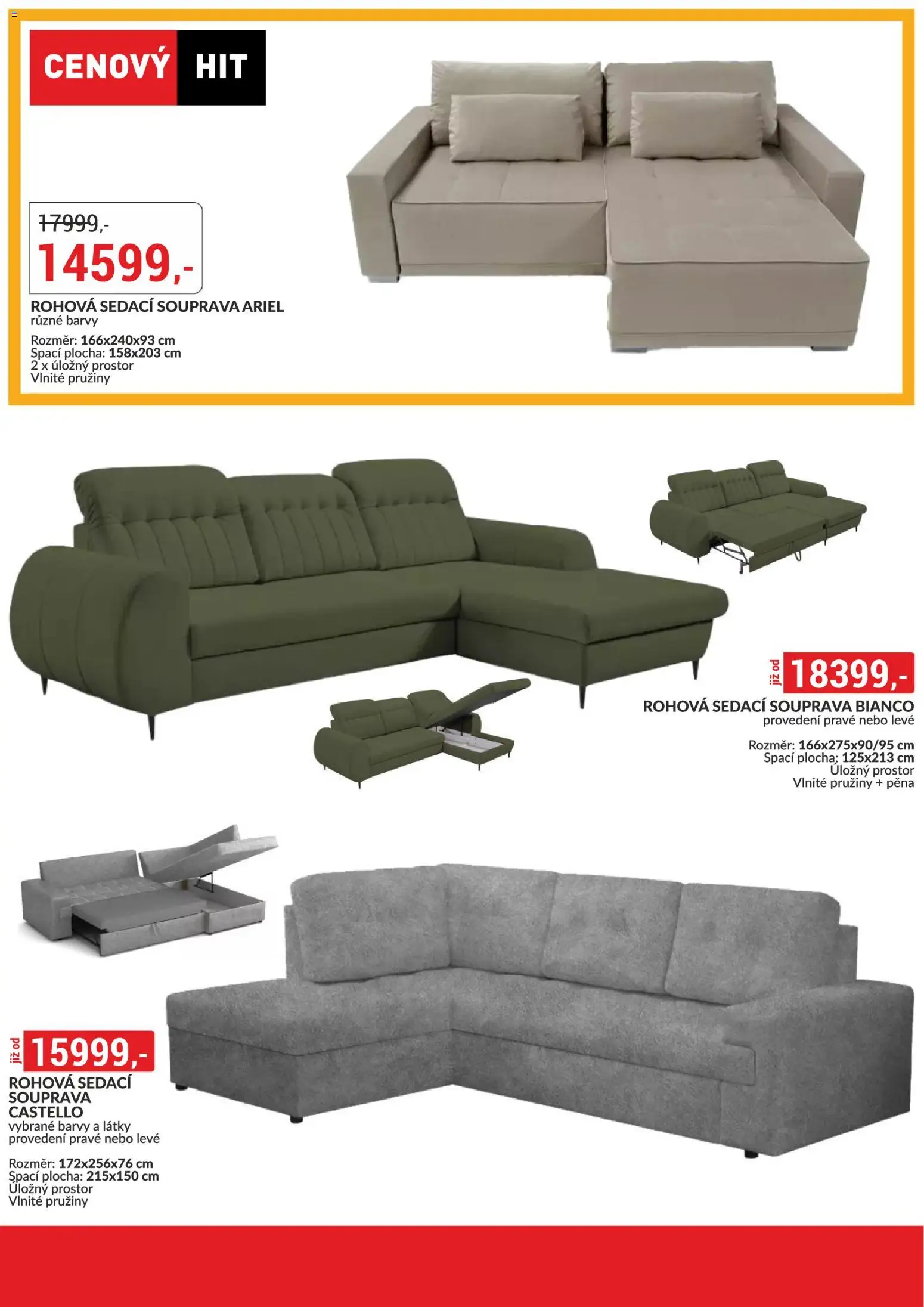 BAUMAX leták - Vaše bydlení, vaše pravidla od 01.11.2025 | Strana: 15 | Produkty: Sedací souprava, Ariel, Barvy