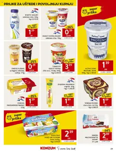 DUKAT VOĆNI JOGURT, odabrane vrste, 150g - Pregled kataloga iz trgovine Konzum, vrijedi od 15.10.2025 | Stranica: 23