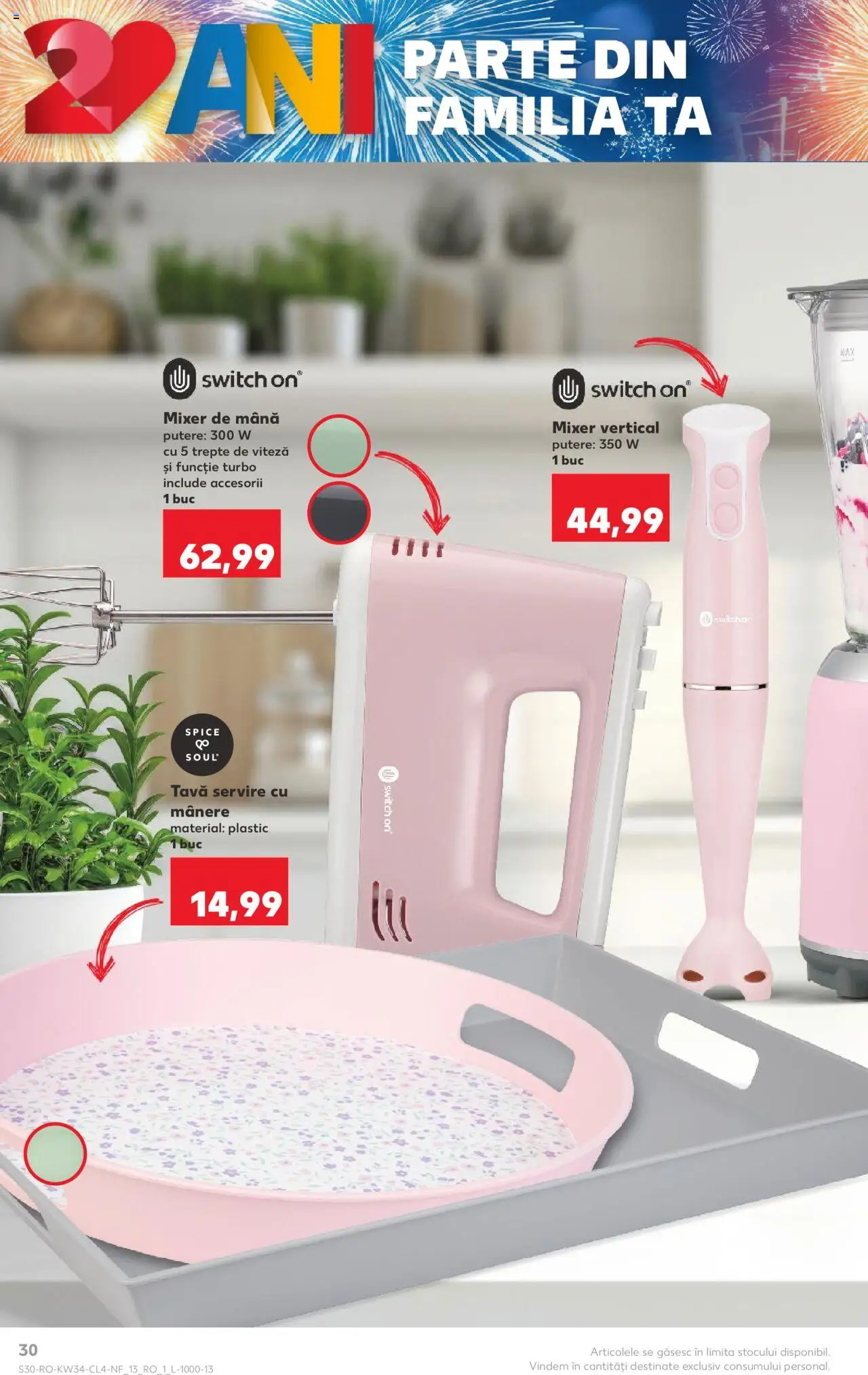 Catalog Kaufland - București – valabil de la 20.08.2025 | Pagină: 30 | Produse: Blender, Mixer