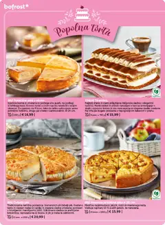 Bofrost katalog akcije – veljaven od 01.02.2026 | Stran: 88 | Izdelki: Kolač, Pita, Torta, Krema