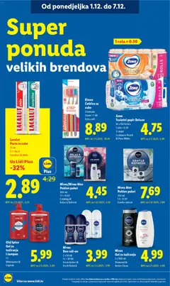 Old Spice Gel za tuširanje i šampon, 1 l, Whitewater ili Captain - Pregled kataloga iz trgovine Lidl, vrijedi od 01.12.2025 | Stranica: 22 | Proizvodi: Šampon, Nivea, Old Spice, Lacalut