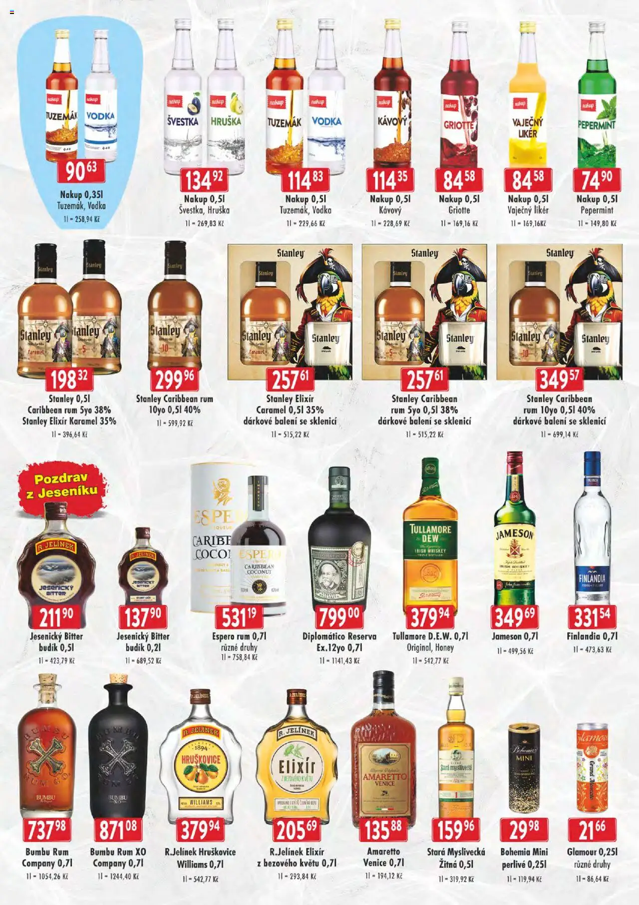 Astur & Qanto leták - Cash&Carry Jeseník, Krnov od 14.05.2025 | Strana: 2 | Produkty: Moscato, Stará myslivecká, Vaječný Likér, Jelínek
