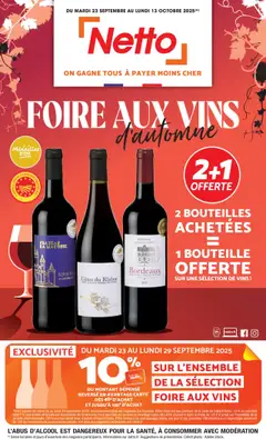 Netto - Prévisualisation de Netto catalogue foire aux vins  valide à partir de 23.09.2025