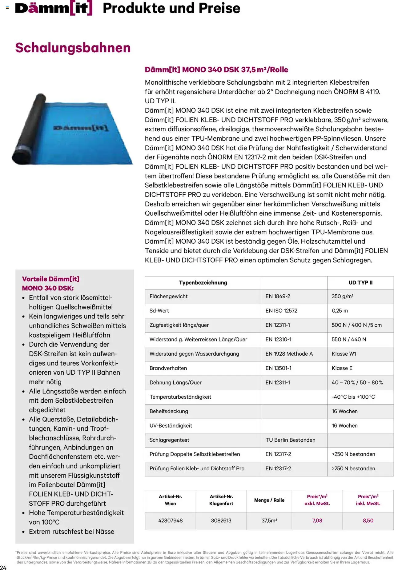 Lagerhaus Dämm[it] Katalog 2025 gültig ab 08.01.2025 | Seite: 24