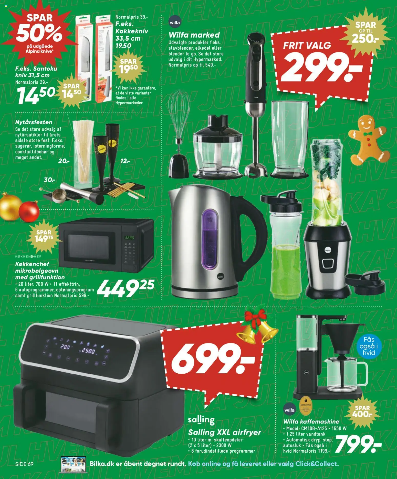 Bilka tilbudsavis – gyldig fra 12.12.2025 | Side: 14 | Produkter: Mikrobølgeovn, Kaffemaskine