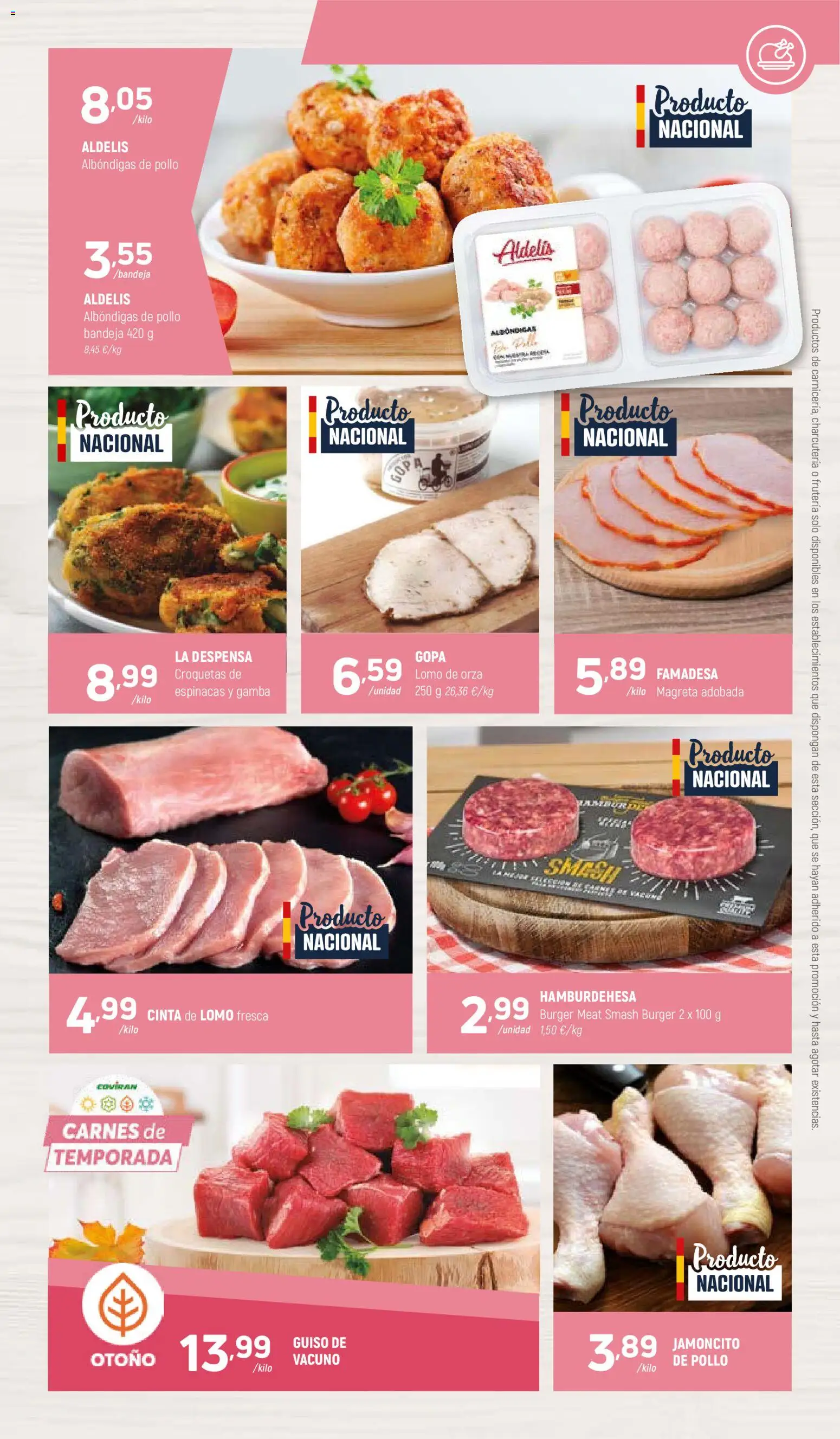 Coviran - Ceuta │ válido desde el 04.11.2025 | Página: 3 | Productos: Πορσελάνη, Croquetas, Bandeja, Gamba