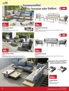 Bauhaus aktionen ab 23.03.2026 gültig | Seite: 6 | Produkte: Tisch, Sessel