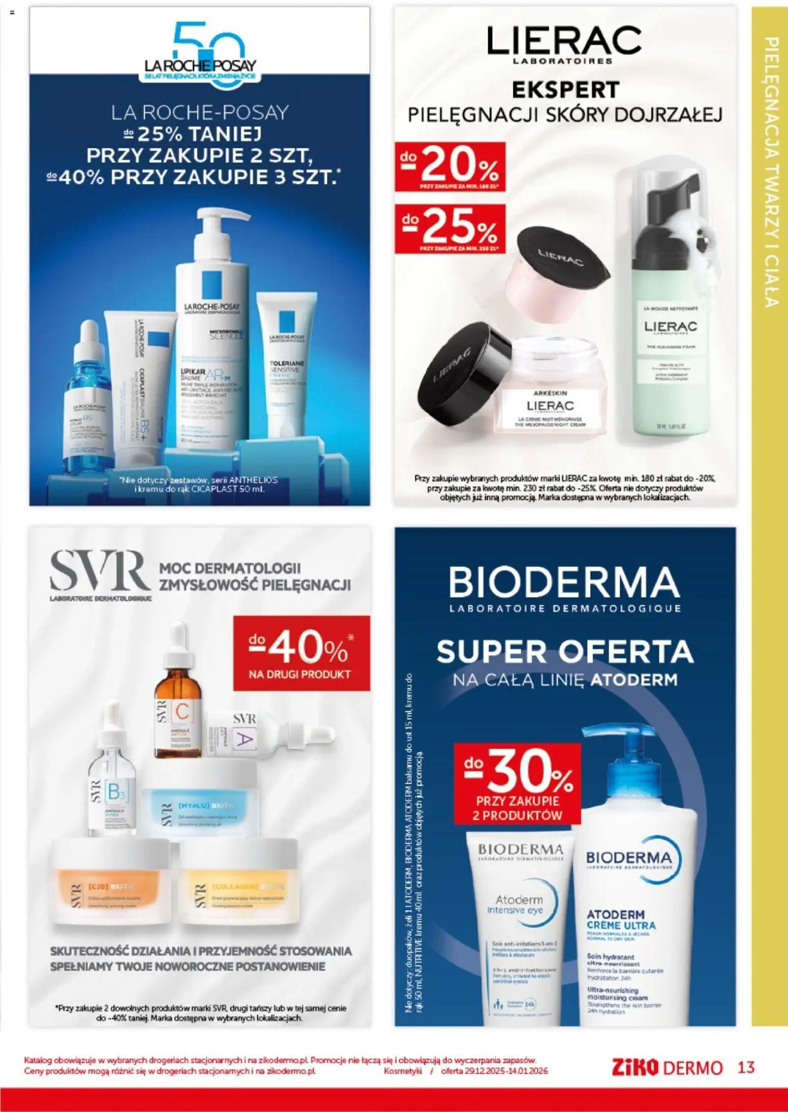 Ziko Gazetka od 29.12.2025 | Strona: 13 | Produkty: Kosmetyki
