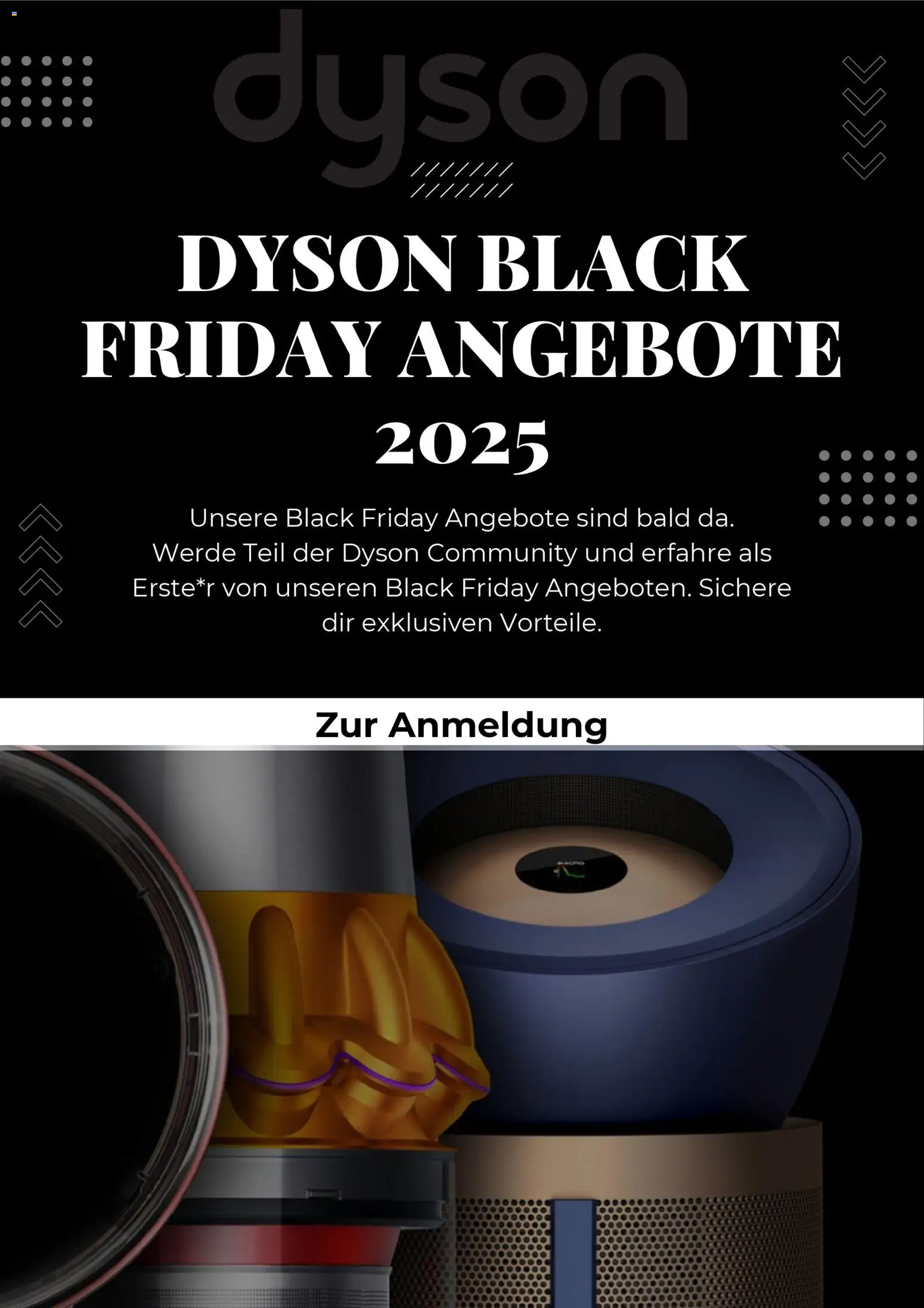 Dyson - Black Friday - Ankündigung – gültig ab 05.11.2025 | Seite: 1 | Produkte: Dyson
