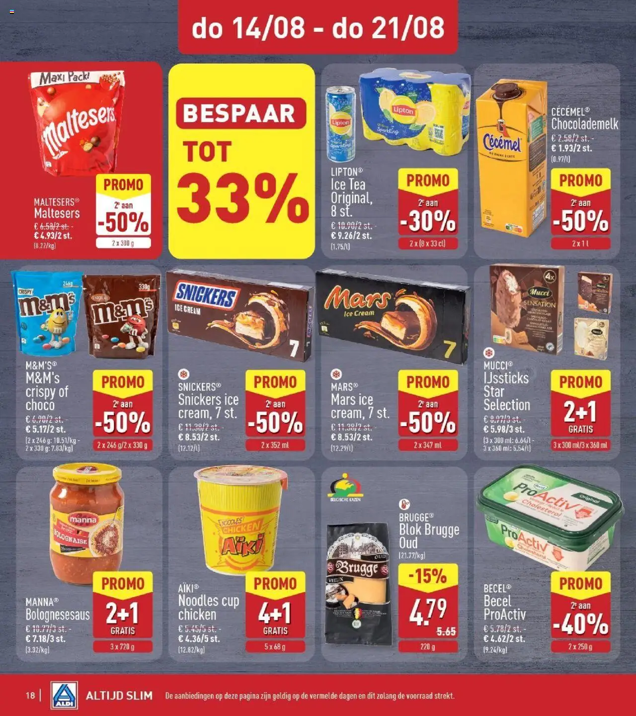  | Pagina: 18 | Producten: Mars, Snickers