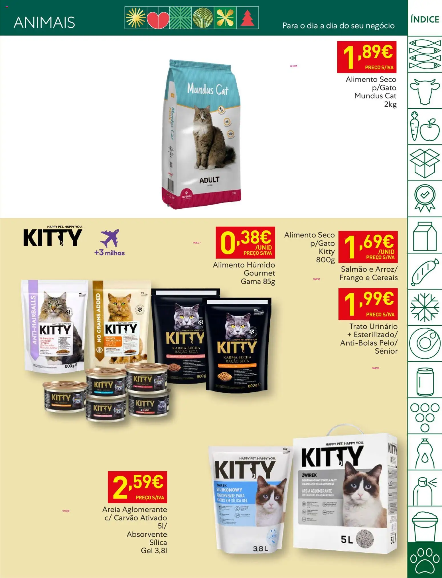 Recheio folheto │ válido de 18.11.2025 | Página: 51 | Produtos: Areia, Frango, Salmão, Cereais