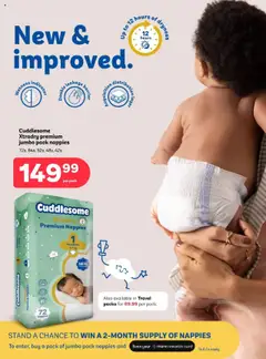 PEP Stores specials catalogue – valid from 24.09.2025 | Page: 14 | Products: Nappies