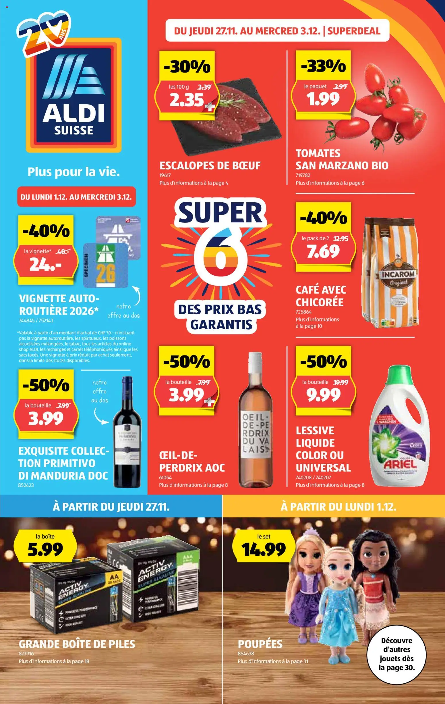 Aldi Aktionen FR – gültig ab 27.11.2025 | Seite: 1