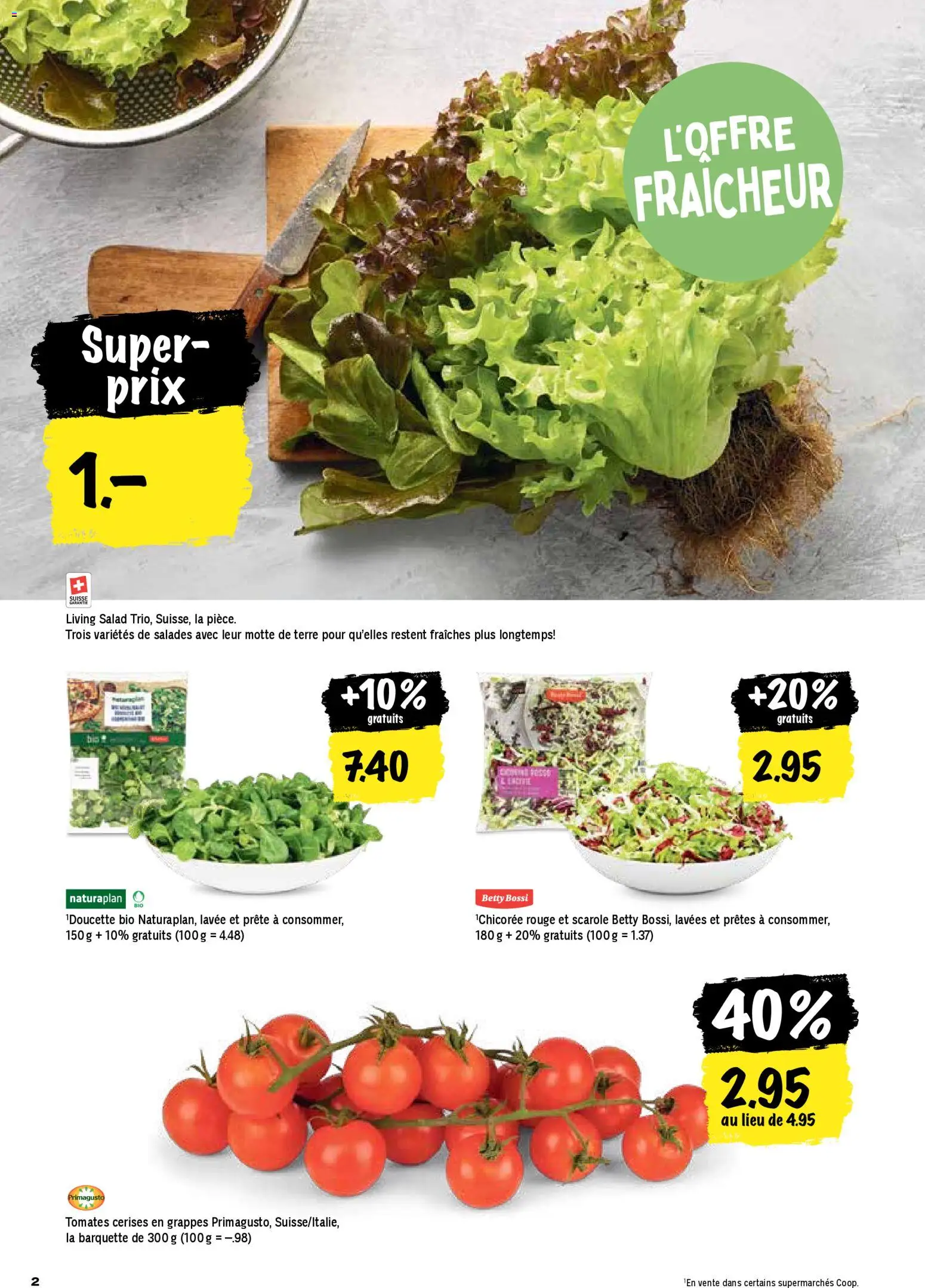 Coop aktionen FR – gültig ab 23.04.2026 | Seite: 2 | Produkte: Rouge