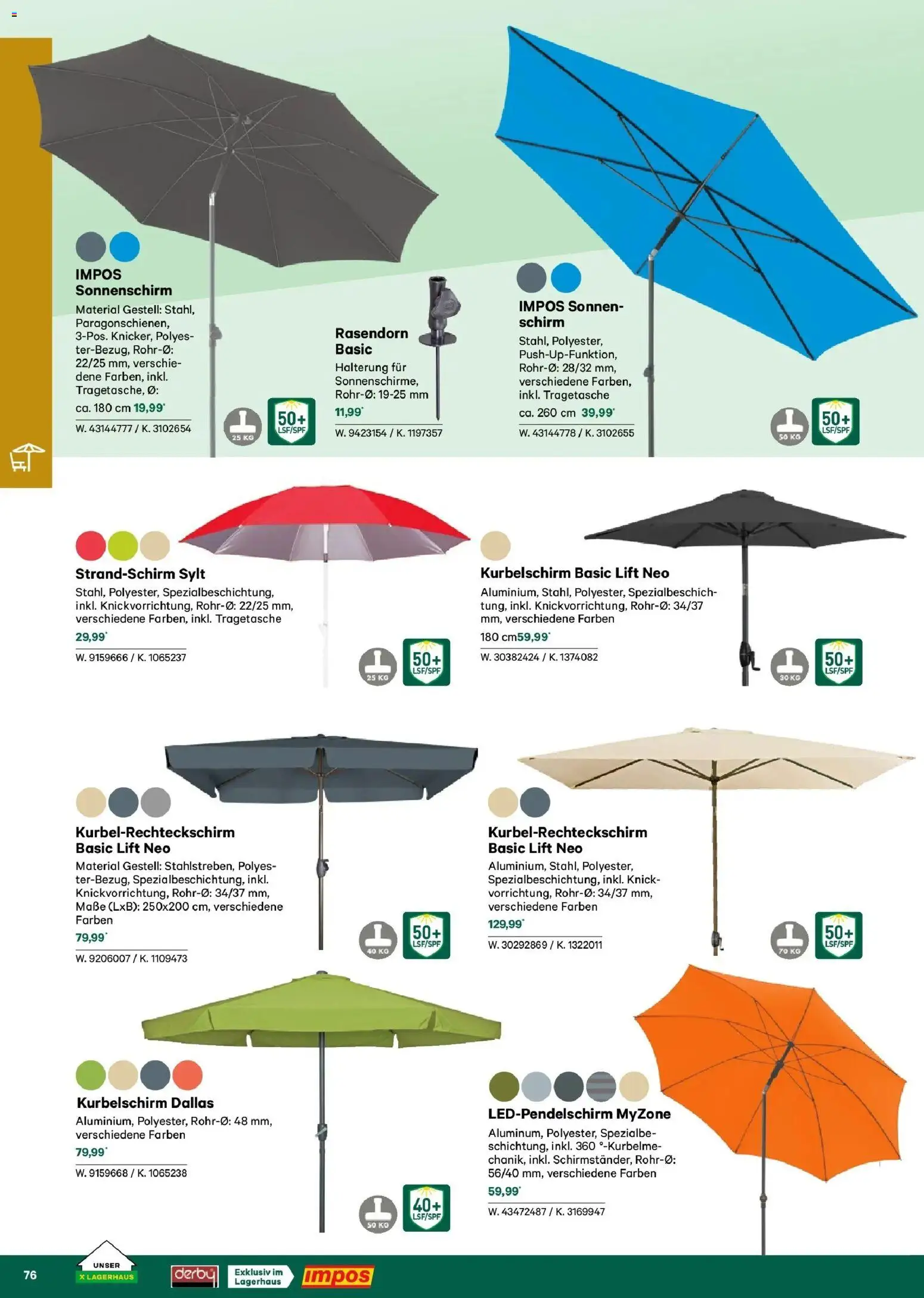 Lagerhaus Garten & Freizeit Katalog 2026 - Wien, Innsbruck gültig ab 01.03.2026 | Seite: 76