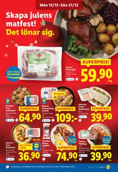 Lidl - erbjudanden - Förhandsvisning av reklamblad från butik Lidl aktuell från 15.12.2025 | Sida: 3 | Produkter: Revbensspjäll