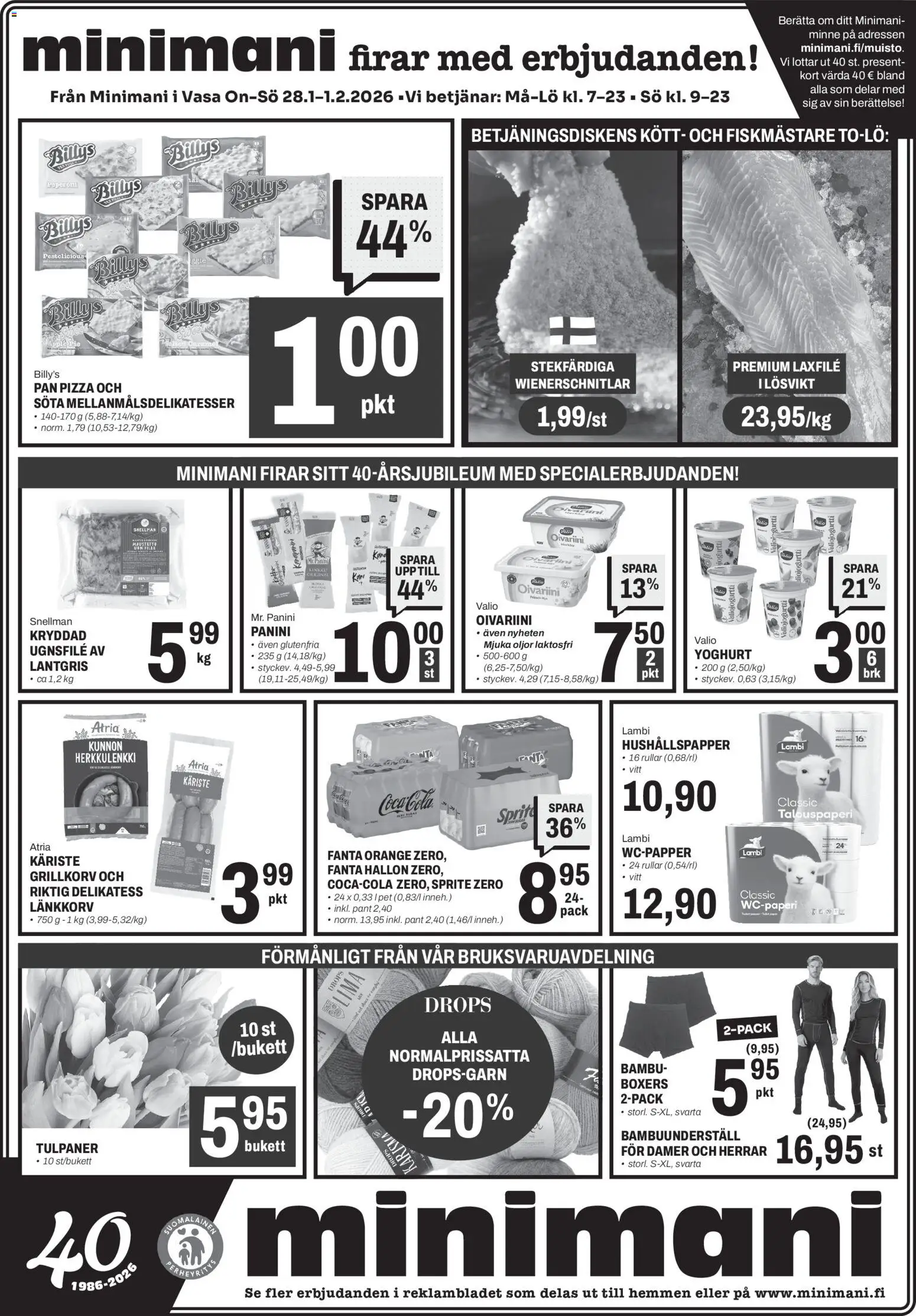 Minimani Tarjoukset - Vaasa – voimassa 28.01.2026 alkaen | Sivu: 2