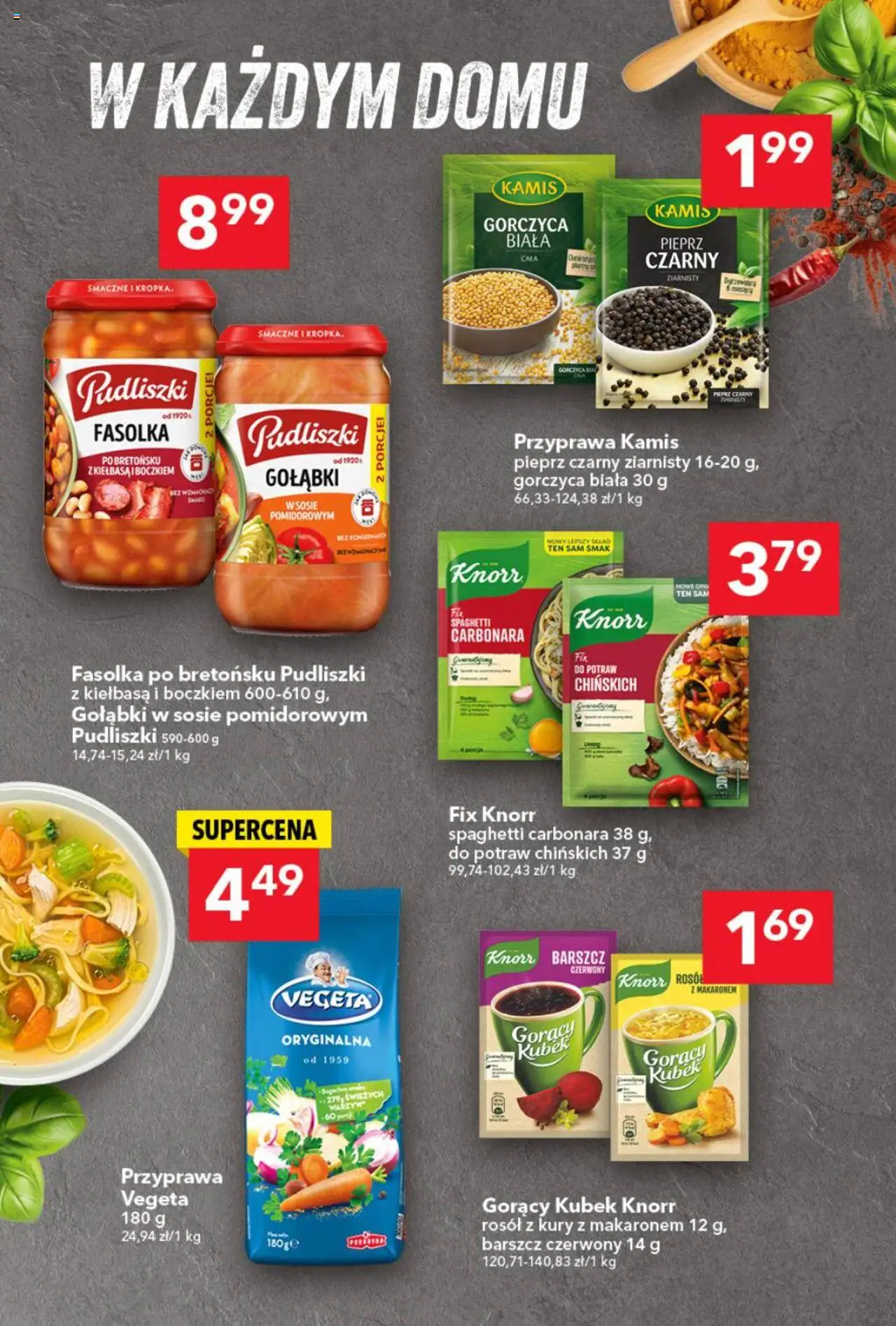 Lewiatan gazetka od 05.06.2025 | Strona: 6 | Produkty: Kiełbasa, Carbonara, Gorący kubek, Pieprz