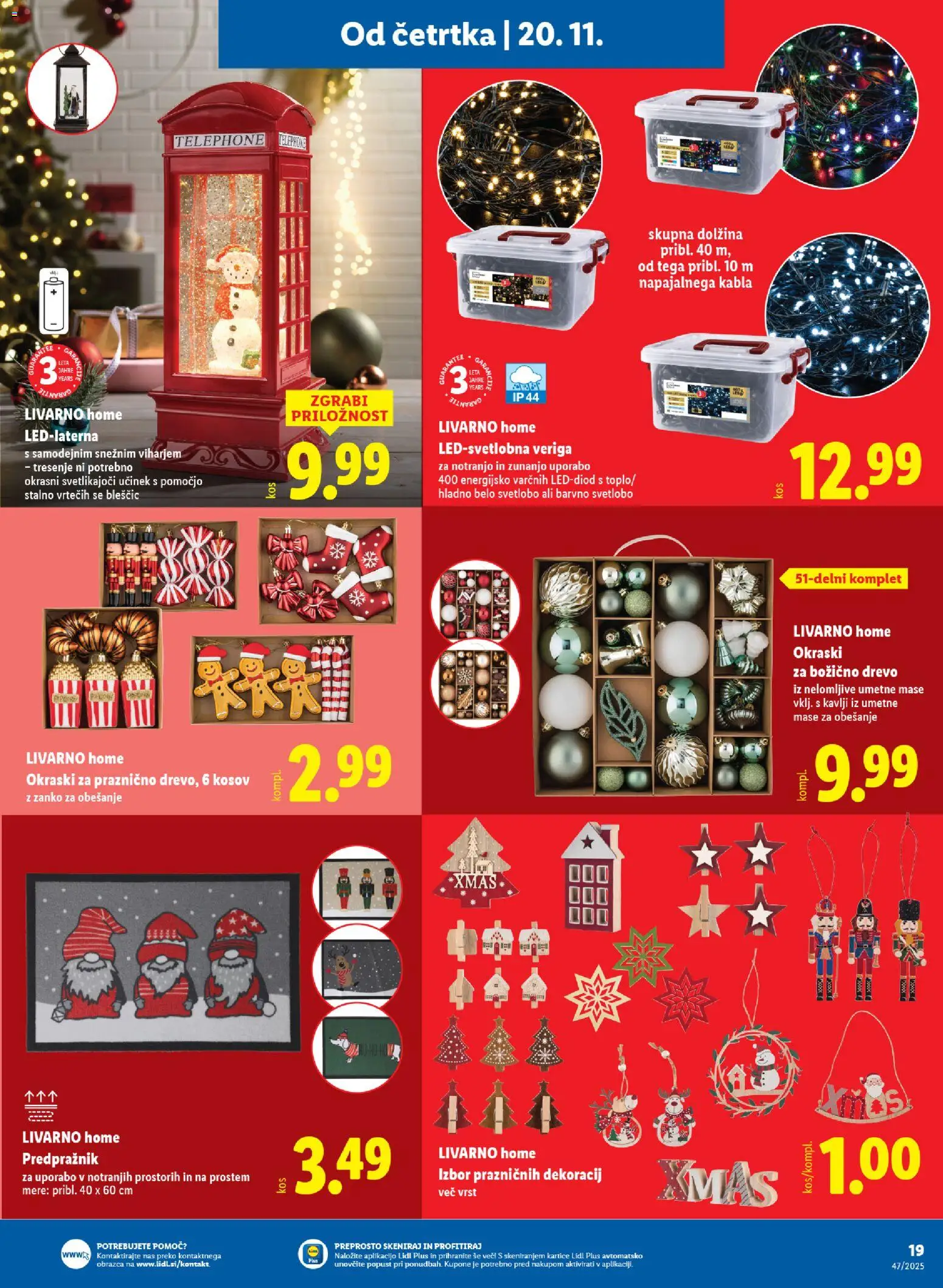 Novi Lidl katalog ponudbe – veljaven od 24.11.2025 | Stran: 25 | Izdelki: Predpraznik
