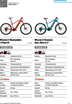 Jumbo Aktionen Dein Velo 2025 ab 21.02.2025 gültig | Seite: 11 | Produkte: Gewicht