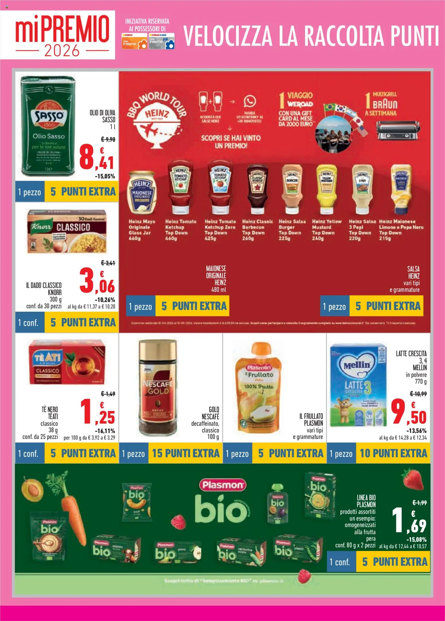 Volantino Conad del 26.03.2026 | Pagina: 12 | Prodotti: Tè, Frutta, Salsa, Barbecue