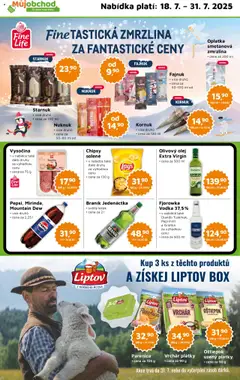 Náhled letáku Můj obchod leták od 18.07.2025