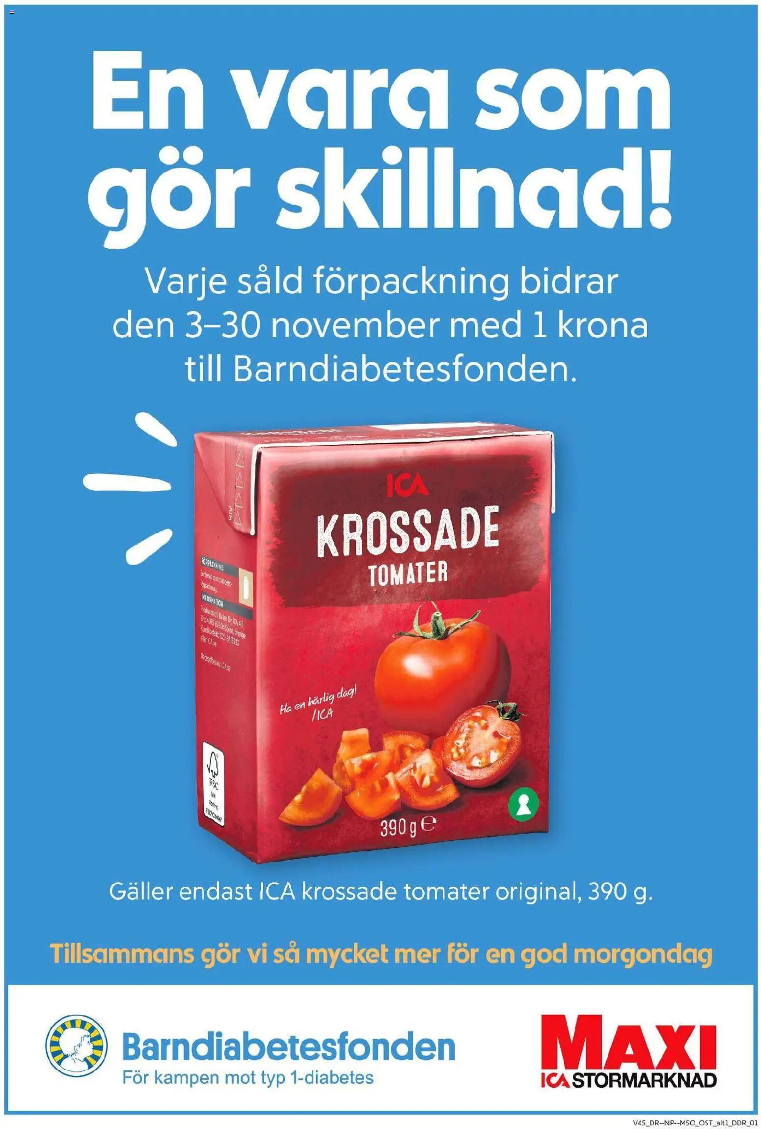 ICA Maxi reklamblad aktuell från 03.11.2025 | Sida: 8 | Produkter: Krossade tomater, Galler, Tomater