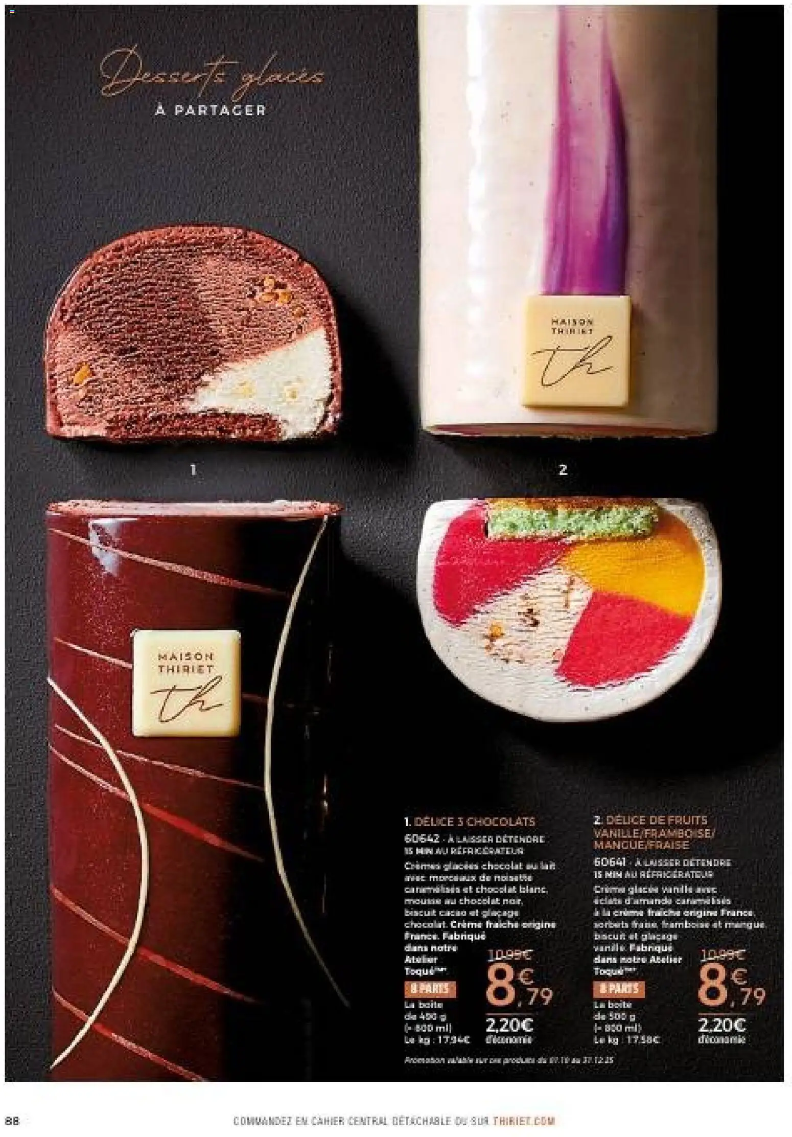 {H1} | Page: 88 | Produits: Fraise, Chocolat, Crème fraiche, Crème