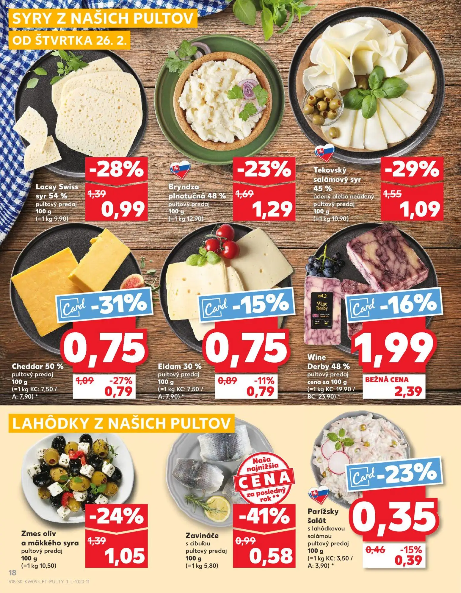 Nové Kaufland akcie – leták je platný od 26.02.2026 | Strana: 18