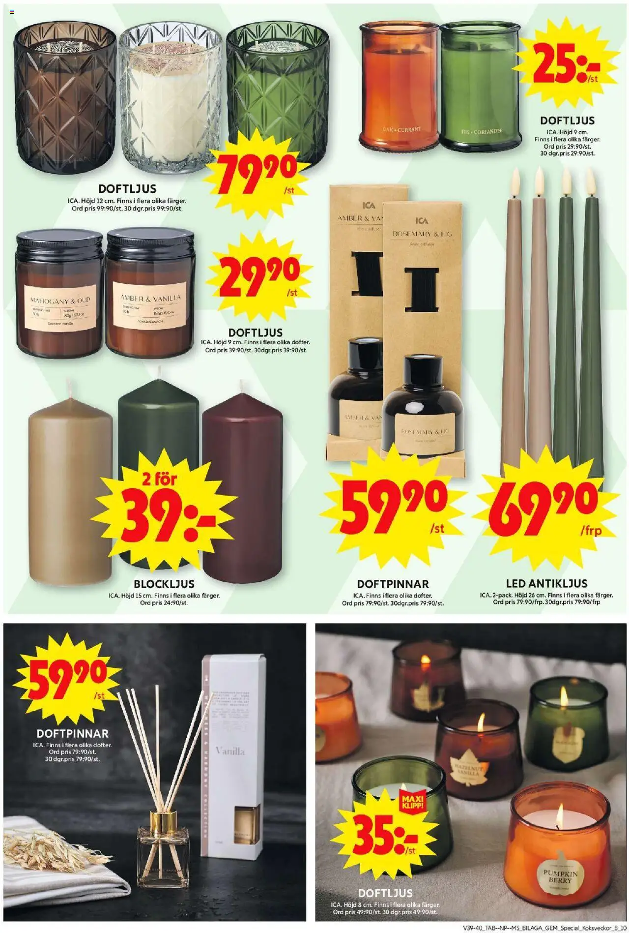 ICA Maxi reklamblad aktuell från 22.09.2025 | Sida: 30 | Produkter: Vas