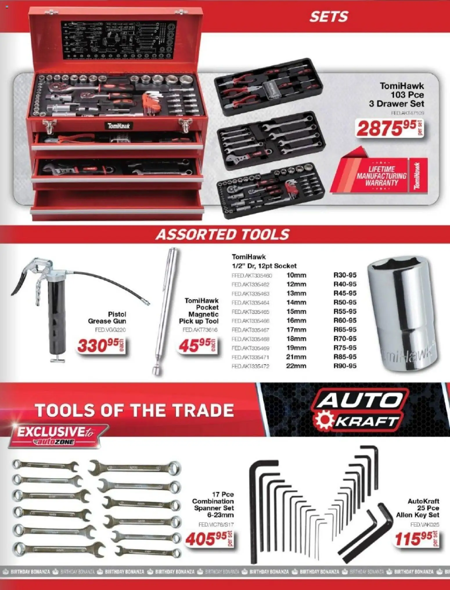 New AutoZone catalogue – valid from 22.10.2025 | Page: 17 | Products: Socket