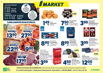 S-market-mainoslehti voimassa 17.12.2025 alkaen
