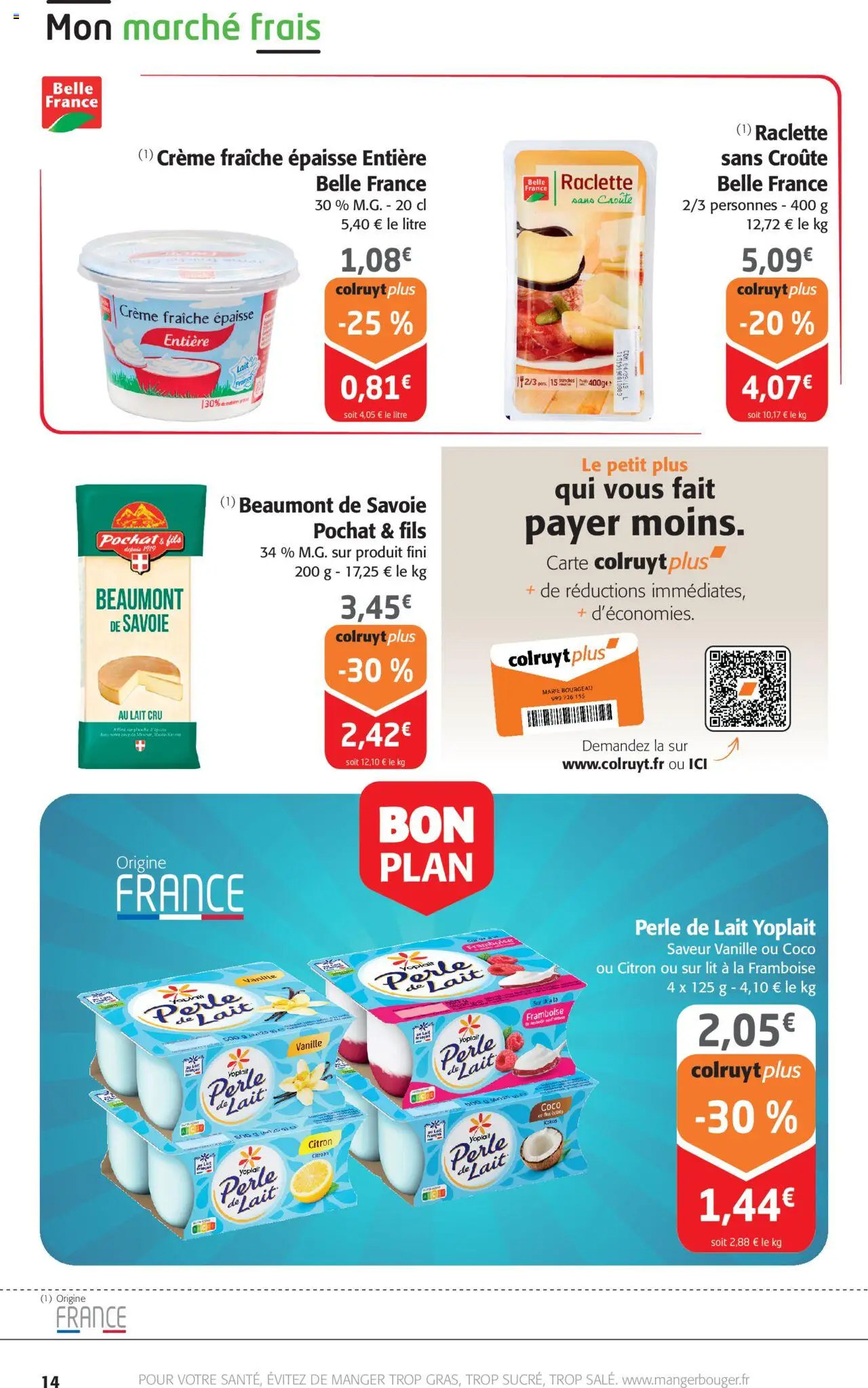 {H1} | Page: 14 | Produits: Citron, Framboise, Lit, Raclette