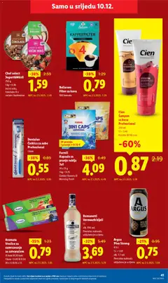 Argus Pivo Strong, 0.5 L, alk. 7.2 vol., Povratna naknada uključena je u cijenu - Pregled kataloga iz trgovine Lidl, vrijedi od 08.12.2025 | Stranica: 41