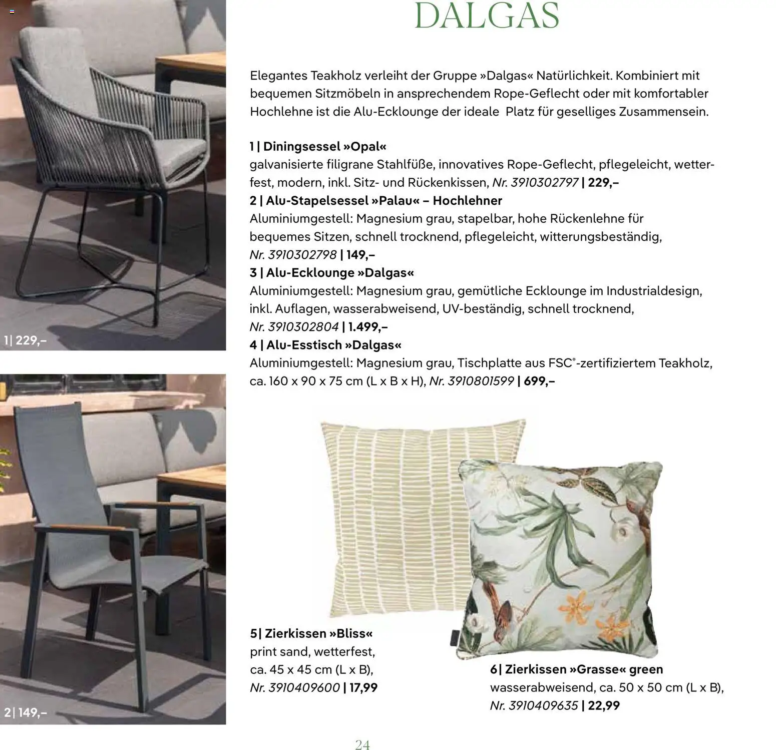 Pflanzen-Kölle GARTENMÖBEL 2026 – gültig ab 07.03.2026 | Seite: 24