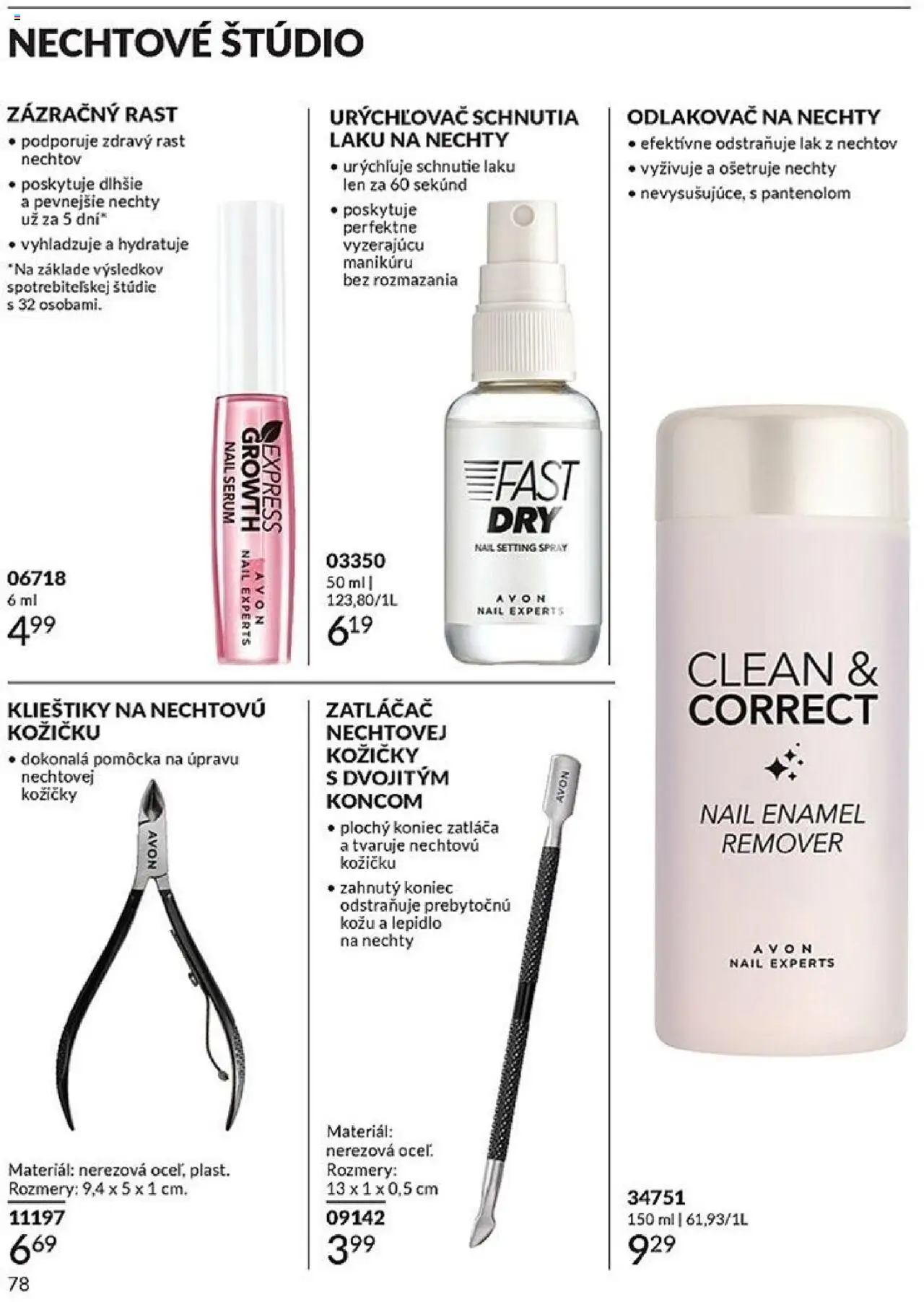Nové Avon akcie – leták je platný od 01.10.2025 | Strana: 78