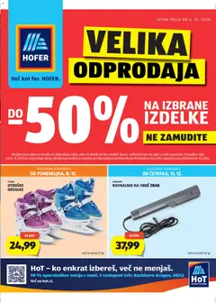 Hofer katalog akcije – veljaven od 04.12.2025