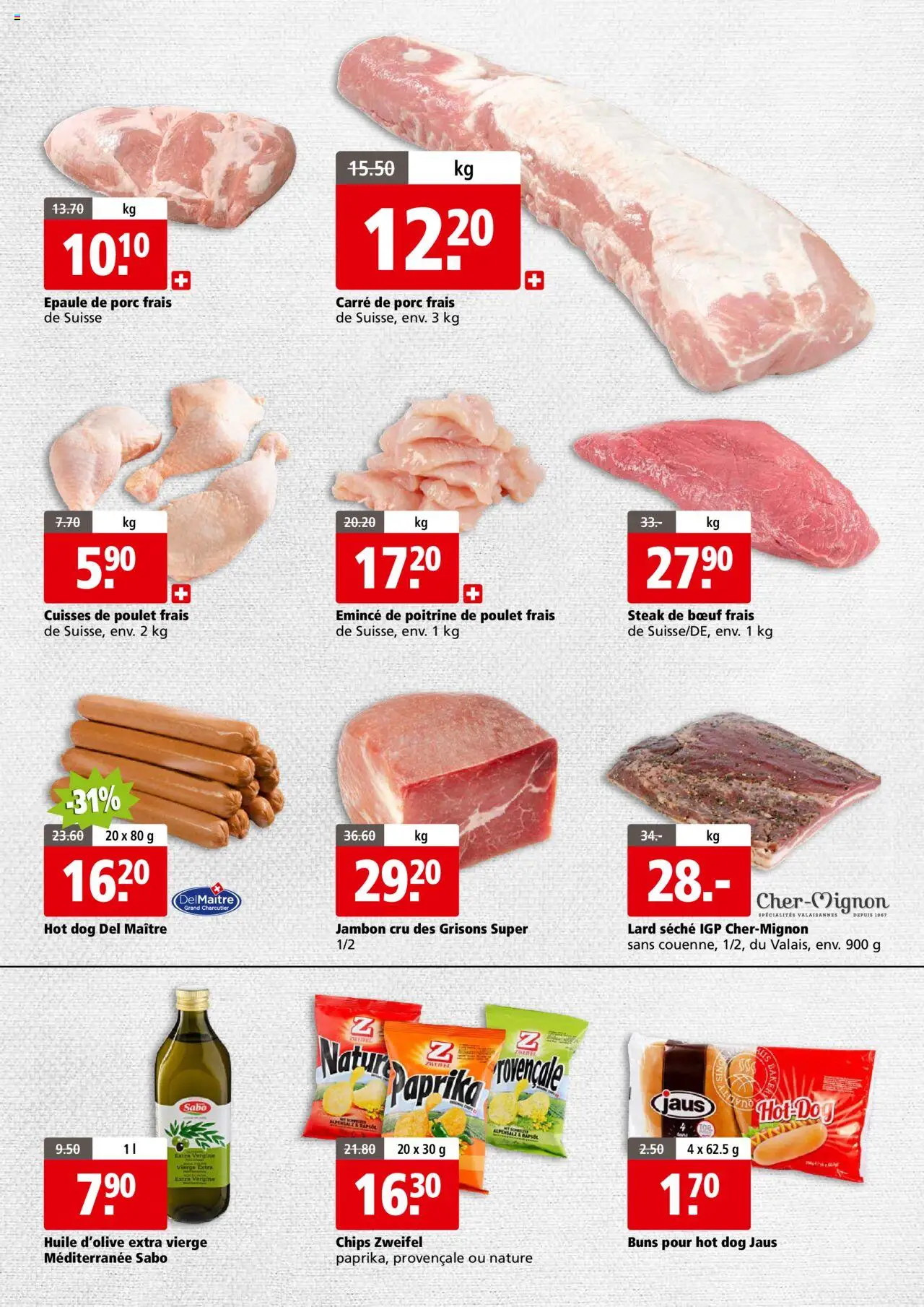 Aligro Businesskunden - Chavannes, Matran, Genève, Sion – gültig ab 13.10.2025 | Seite: 3 | Produkte: Rapsöl, Chips