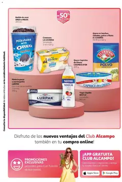 Alcampo - Club Nacional  │ válido desde el 30.07.2025 | Página: 6 | Productos: Polvo, Queso, Pasta, Apple