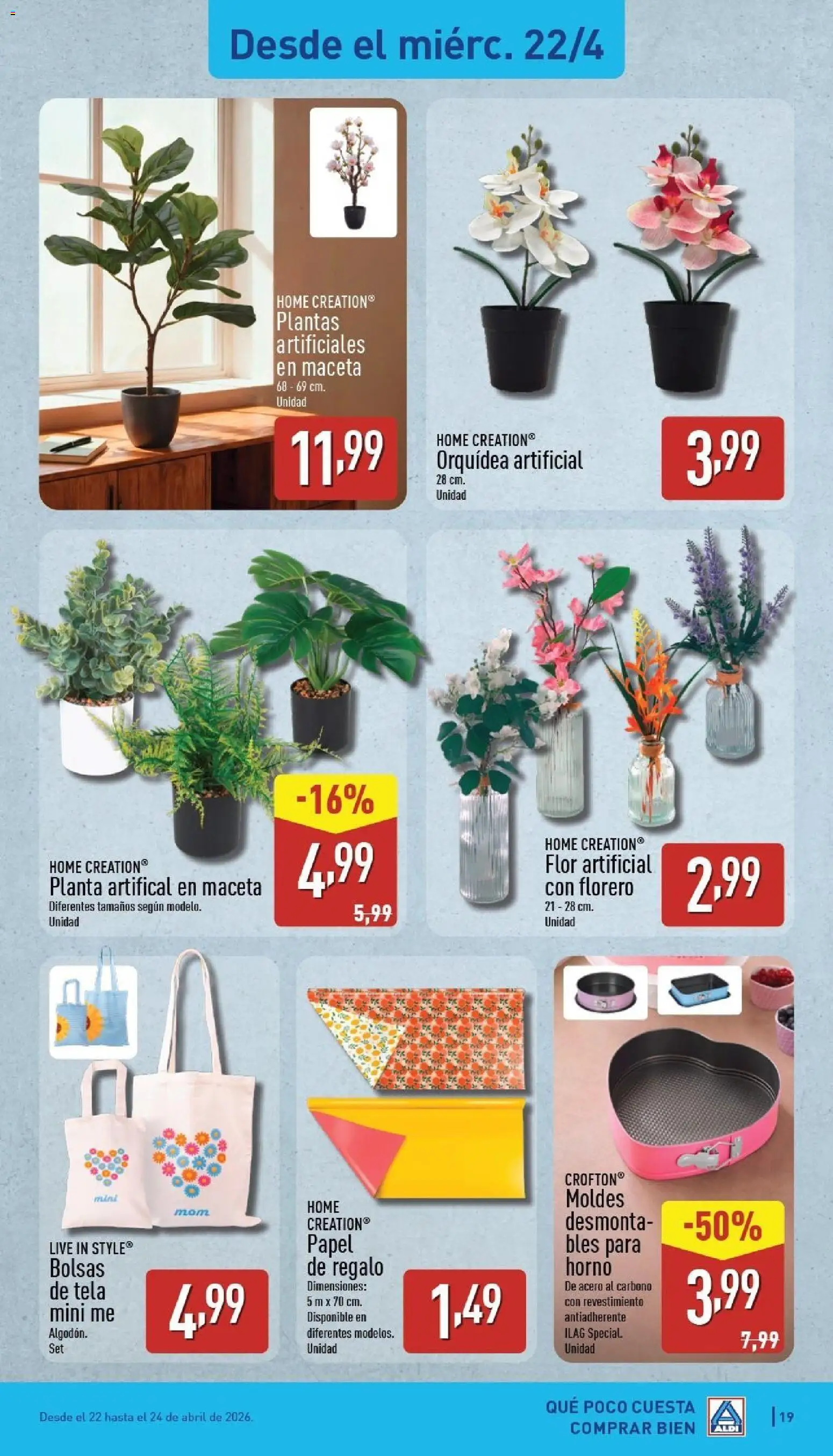 Aldi folleto Península │ válido desde el 20.04.2026 | Página: 19